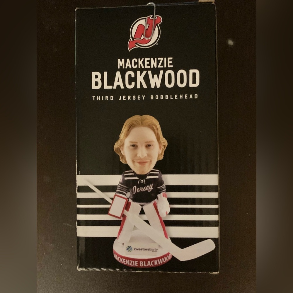 Mackenzie Blackwood Bobblehead - Black and White